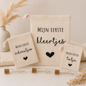 Baby herinneringen bewaarset